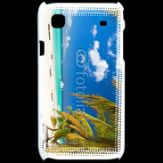 Coque Samsung Galaxy S Plage paradisiaque des caraïbes