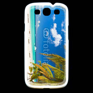 Coque Samsung Galaxy S3 Plage paradisiaque des caraïbes