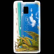 Coque LG P990 Plage paradisiaque des caraïbes