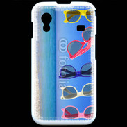 Coque Samsung ACE S5830 Lunettes sur la plage