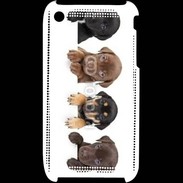 Coque iPhone 3G / 3GS Alignement de petits chiens