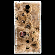 Coque Sony Xperia T Lionceaux