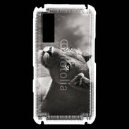 Coque Samsung Player One Lionne en noir et blanc