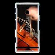 Coque Sony Xperia U Violoncelliste 2