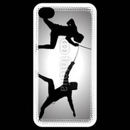 Coque iPhone 4 / iPhone 4S Silhouette d'escrimeurs