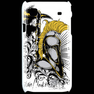 Coque Samsung Galaxy S Hache et Casque