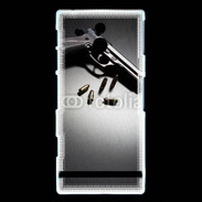 Coque Sony Xperia U Pistolet et munitions