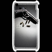 Coque iPhone 3G / 3GS Pistolet et munitions