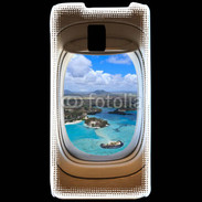 Coque LG P990 Vue de l'intérieur d'un avion
