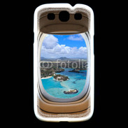 Coque Samsung Galaxy S3 Vue de l'intérieur d'un avion