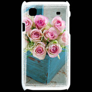 Coque Samsung Galaxy S Panier de roses