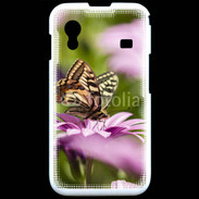 Coque Samsung ACE S5830 Fleur et papillon