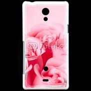 Coque Sony Xperia T Belle rose 5