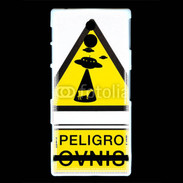 Coque Sony Xperia U Warning Ovni