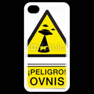Coque iPhone 4 / iPhone 4S Warning Ovni