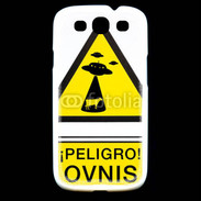 Coque Samsung Galaxy S3 Warning Ovni