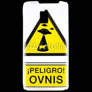 Coque LG P990 Warning Ovni
