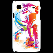 Coque Samsung Galaxy S Joueur de basket en dessin