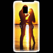 Coque LG P990 Couple sur la plage