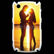 Coque Black Berry 8520 Couple sur la plage