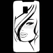 Coque LG P990 Coiffure