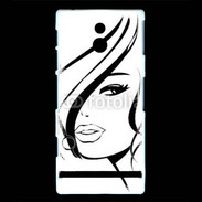 Coque Sony Xperia U Coiffure