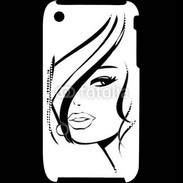 Coque iPhone 3G / 3GS Coiffure