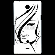 Coque Sony Xperia T Coiffure