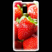 Coque LG P990 Fraises en folie