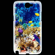 Coque Samsung Galaxy Note 2 Poissons et coraux