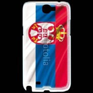 Coque Samsung Galaxy Note 2 Drapeau Serbie