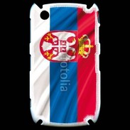 Coque Black Berry 8520 Drapeau Serbie