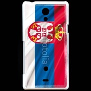 Coque Sony Xperia T Drapeau Serbie