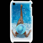 Coque iPhone 3G / 3GS Femme à la piscine