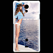 Coque Sony Xperia T Commandant de yacht