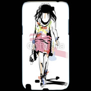 Coque Samsung Galaxy Note 2 Top modèle en dessin