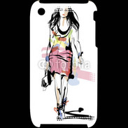 Coque iPhone 3G / 3GS Top modèle en dessin