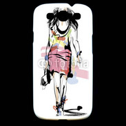 Coque Samsung Galaxy S3 Top modèle en dessin