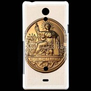 Coque Sony Xperia T Plaque étude de notaire
