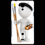 Coque Sony Xperia T Artiste peintre