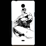 Coque Sony Xperia T Bûcheron 