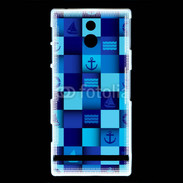 Coque Sony Xperia U Mosaïque de la mer