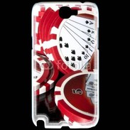Coque Samsung Galaxy Note 2 Jeton de poker