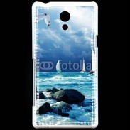 Coque Sony Xperia T La mer 3