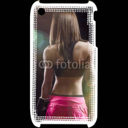 Coque iPhone 3G / 3GS Boxe féminine