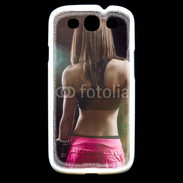 Coque Samsung Galaxy S3 Boxe féminine