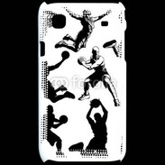 Coque Samsung Galaxy S Silhouette de basketeur