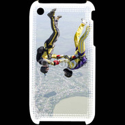 Coque iPhone 3G / 3GS Chute libre parachute en duo