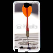 Coque Samsung Galaxy Note 2 fléchette dans le mil