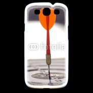 Coque Samsung Galaxy S3 fléchette dans le mil